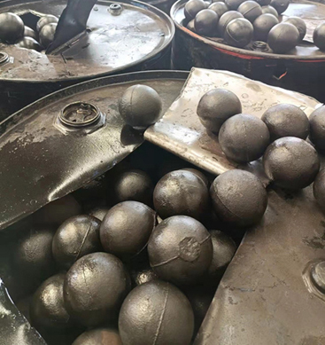 öğütme toplarının dökümü